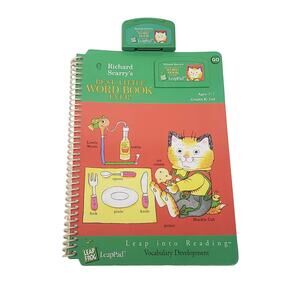 Leap Frog Richard Scarry's Leap Into Reading Vocab Book Leap Pad Cartridge